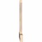Ekena Millwork Portland Smooth Timber Gable Bracket, Douglas Fir, 48"W x 24"H x 1 1/2"D x 3 1/2"F, 12/12 Pitch GBW048X24X0204POR00SDF - alternate 2